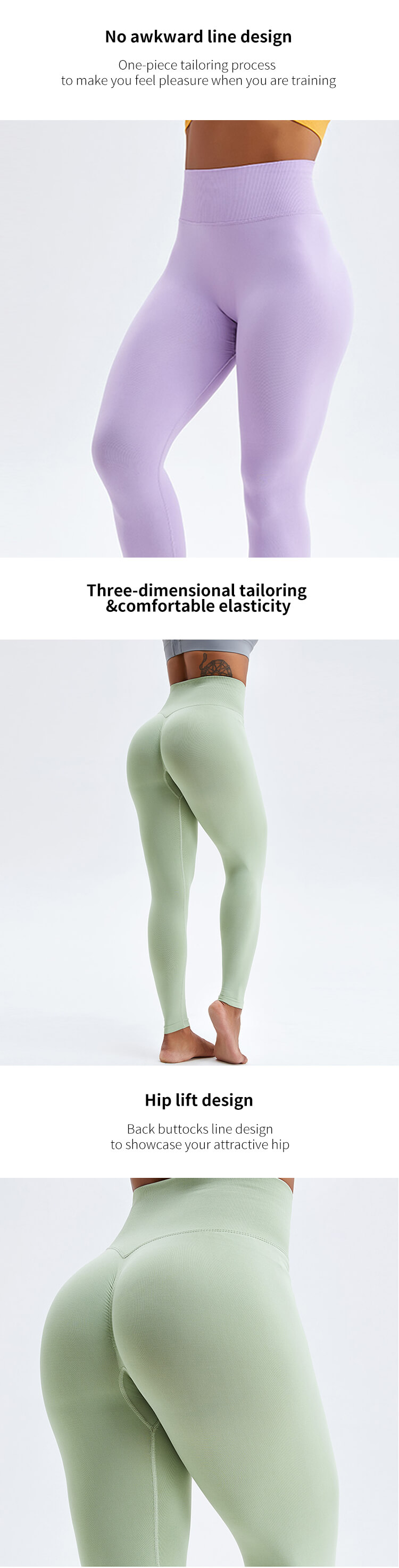 High Waisted Seamless Leggings for Women Workout Leggings