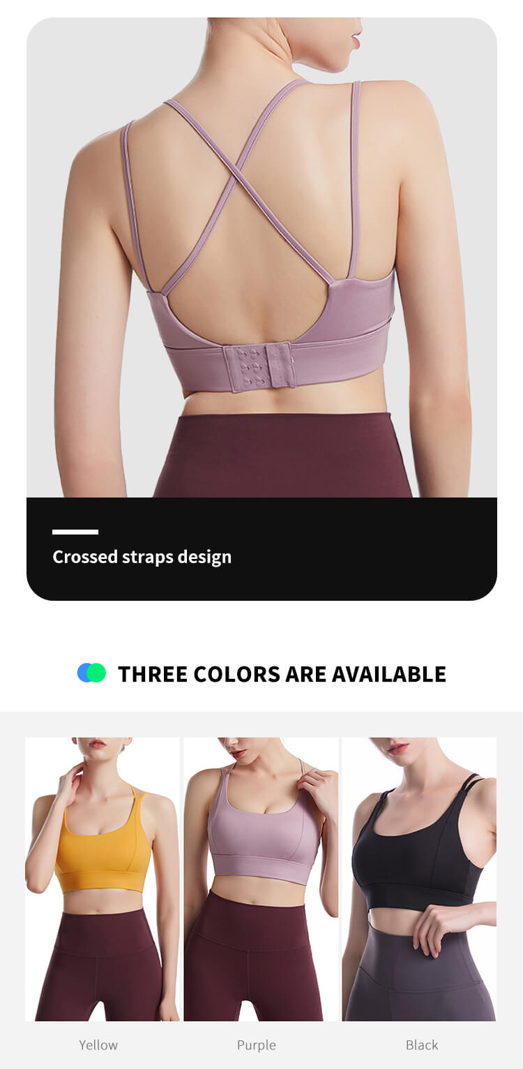 Strapped Back Yoga Bras