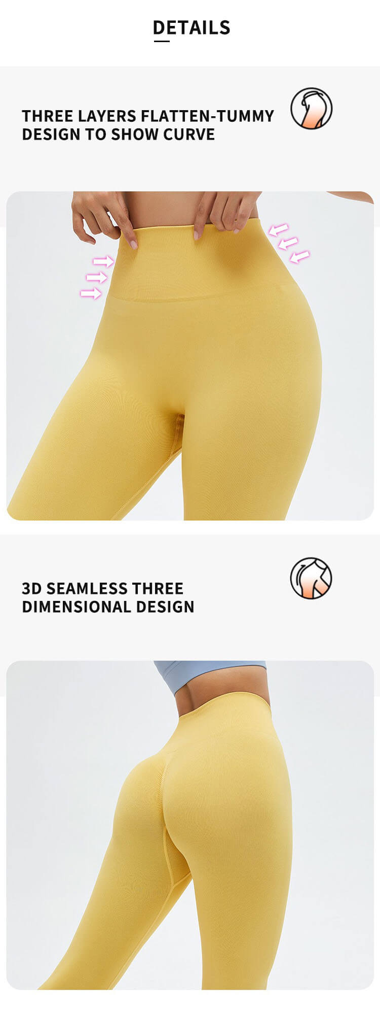 Senseless Skin-friendly Hip Lifting Leggings