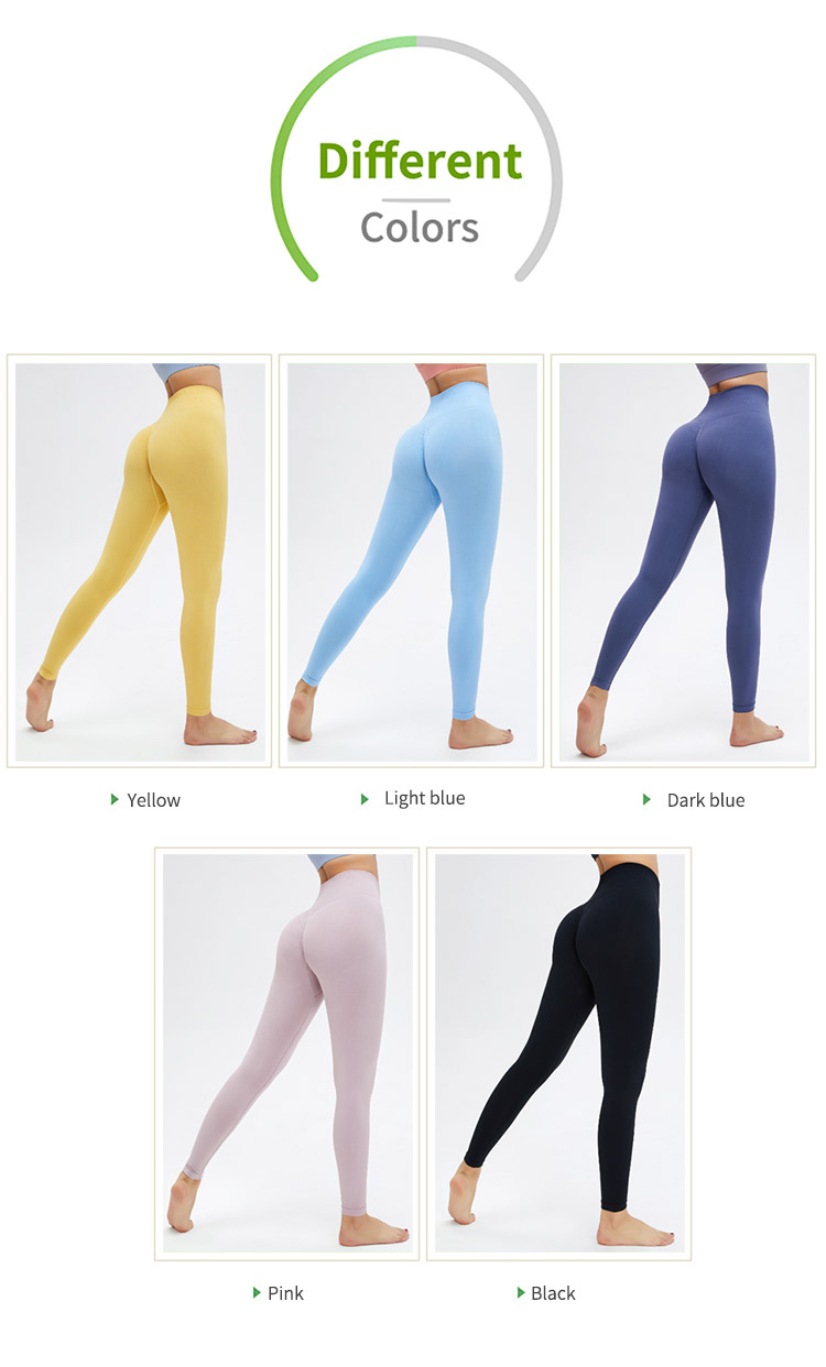 Seamless yoga pants