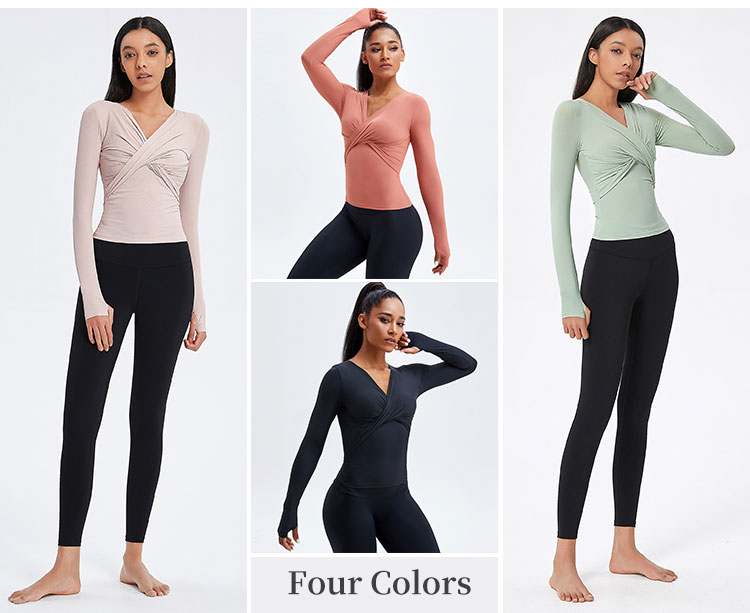 High Elastic Fit Yoga Top