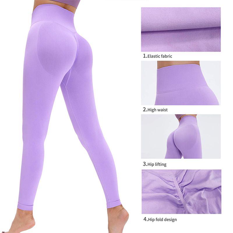 Seamless High Waist Sports Leggings