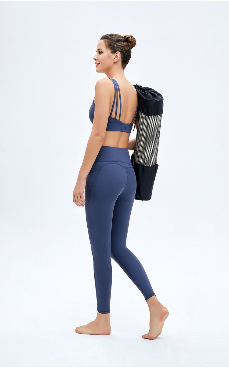 High Waist Yoga Pants   Yoga Bra