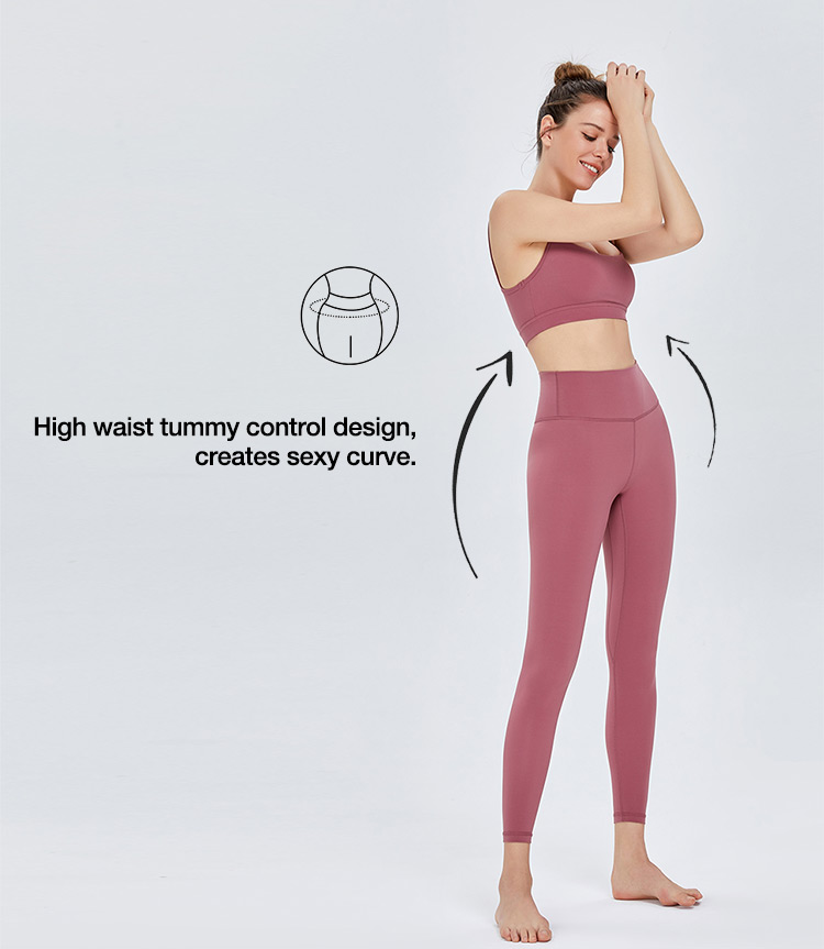 Skin Friendly Nude High Waist Leggings