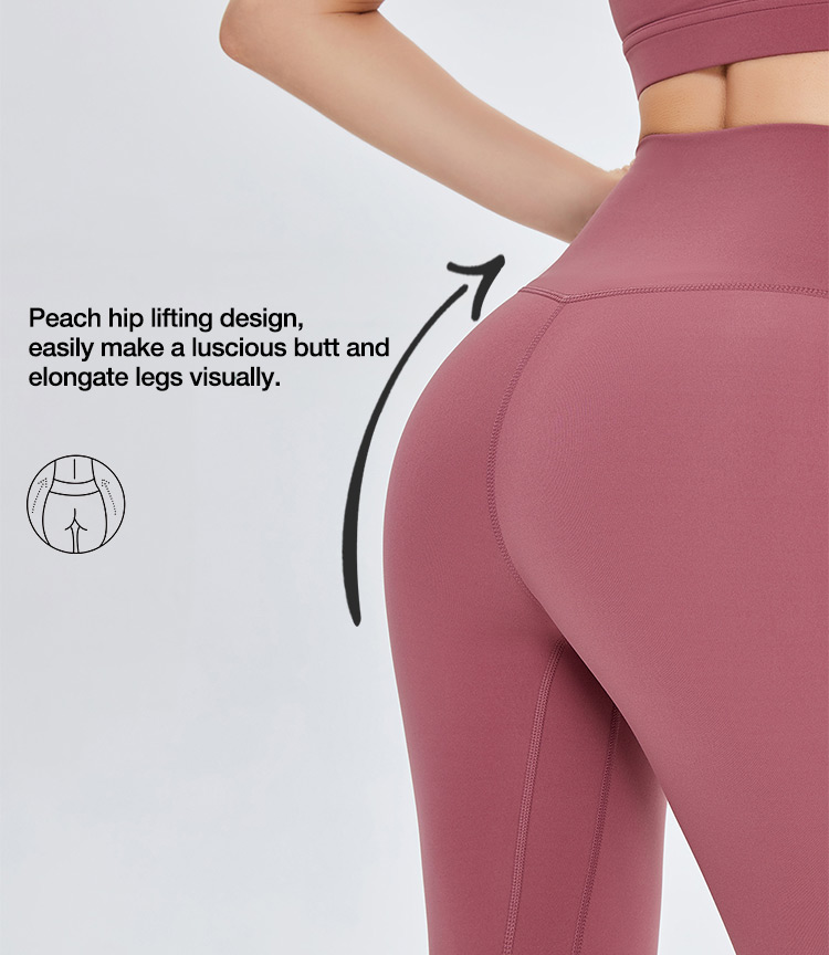 Skin Friendly Nude High Waist Leggings