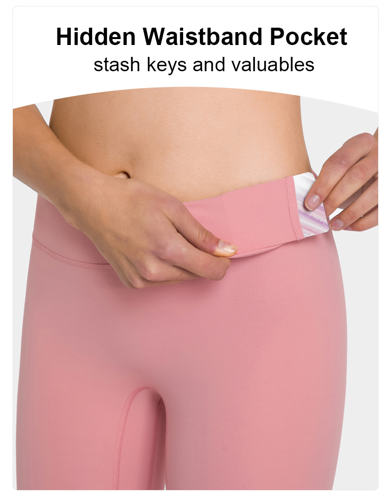 High Rise Tummy Control Leggings with Pockets