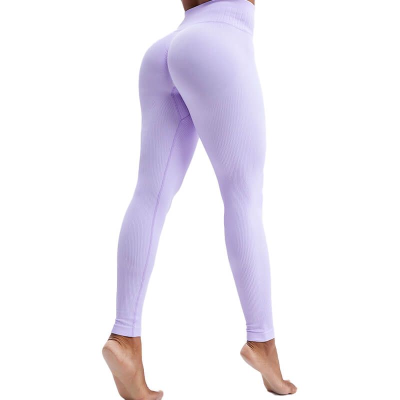 Threaded High Waist Yoga Pants