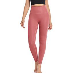 Women High-Waisted Leggings with Backpocket