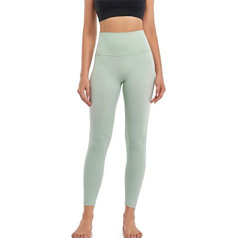 Women High-Waisted Leggings with Backpocket