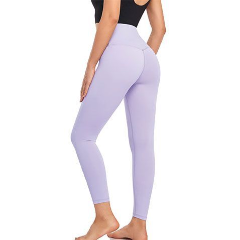 Women High-Waisted Leggings with Backpocket