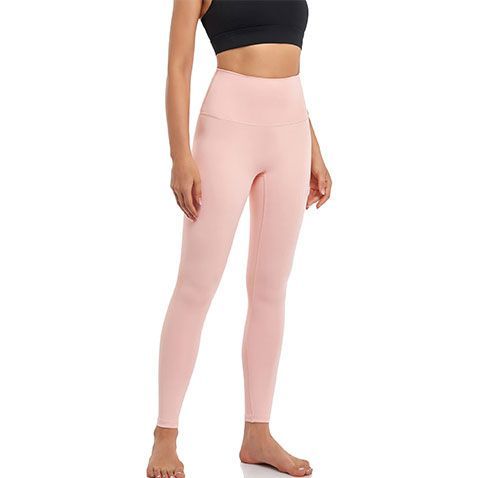 Women High-Waisted Leggings with Backpocket