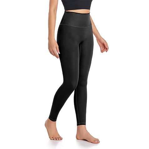 Women High-Waisted Leggings with Backpocket